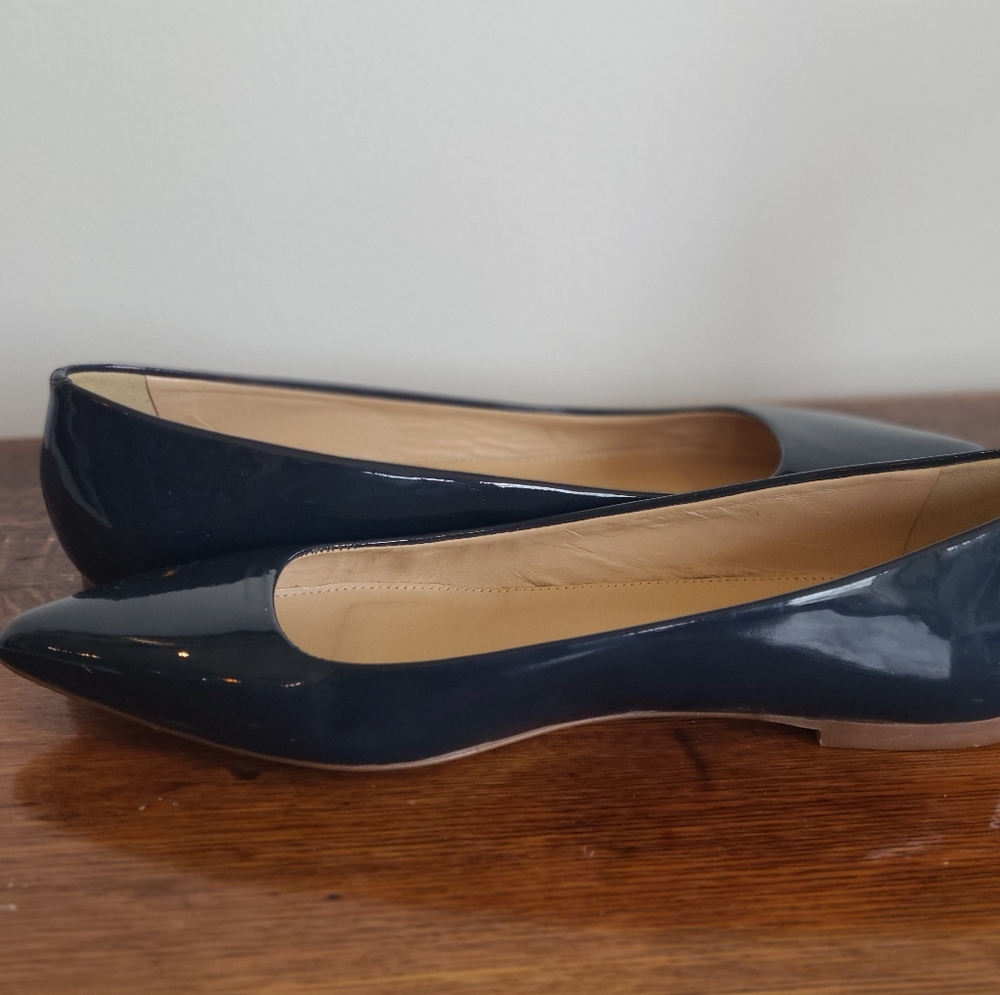 J.Crew Navy Blue Flats